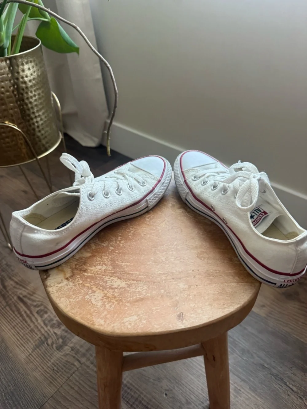 CONVERSE Chuck Taylor All Star White Low Top Shoes